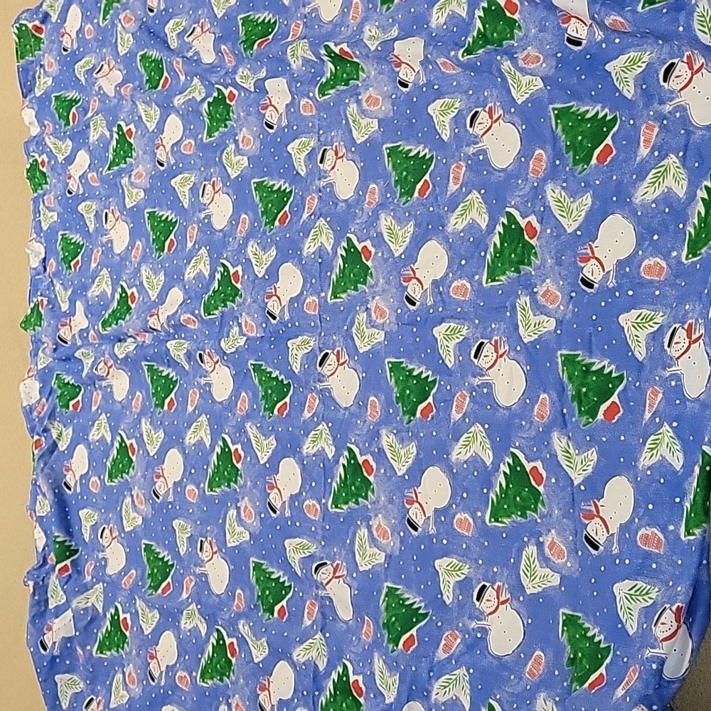 Christmas Fabric Shower Cutain
